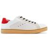 Onitsuka Tiger Mitio Leather Abrasion Resistant Abrasion Resistant Low top Skateboard Shoes Unisex White Gray 1183B679-100