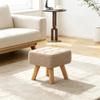 Comfortable Stool with Padded Seat, Stable Square Stool, Seat Stool for Flexible Use (only with 1pc stool)