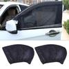 2x Foldable Side for Sun Shade Curtain Truck Van Car Window Visor Practical Block Cover Auto Window Screens for Summer