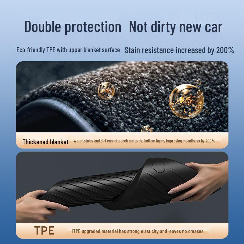 Compatible with Galaxy Starship 7emi: Starry Sky TPE Car Floor Mats