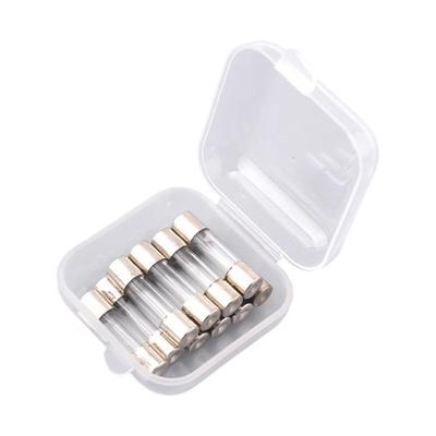 10Pcs 5x20mm Universal Replacement Slow Blow Glass Tube Fuse 250V 12A/25A/30A Microwave Oven Fuse Replacement Part