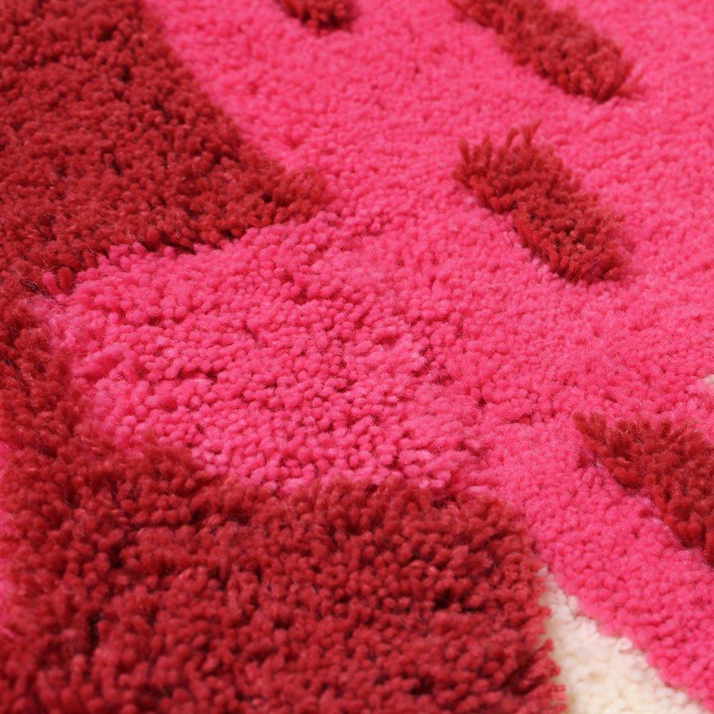 isso ecco Animal Toilet Mat, Paper Holder Cover, and Slippers Set (Lion)