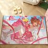 Anime-C-cardcaptor-Sakura-S Kawaii Carpet Bathroom Anti-slip Mat Door Mat Home Decoration Mat Entrance DoorMat Scratch-resistant