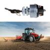 Universal Ignition Switch Lock Flush Mount On Off Start 2-Key 3 Position for Forklift Tractor Bus Drivers Farmers Tools