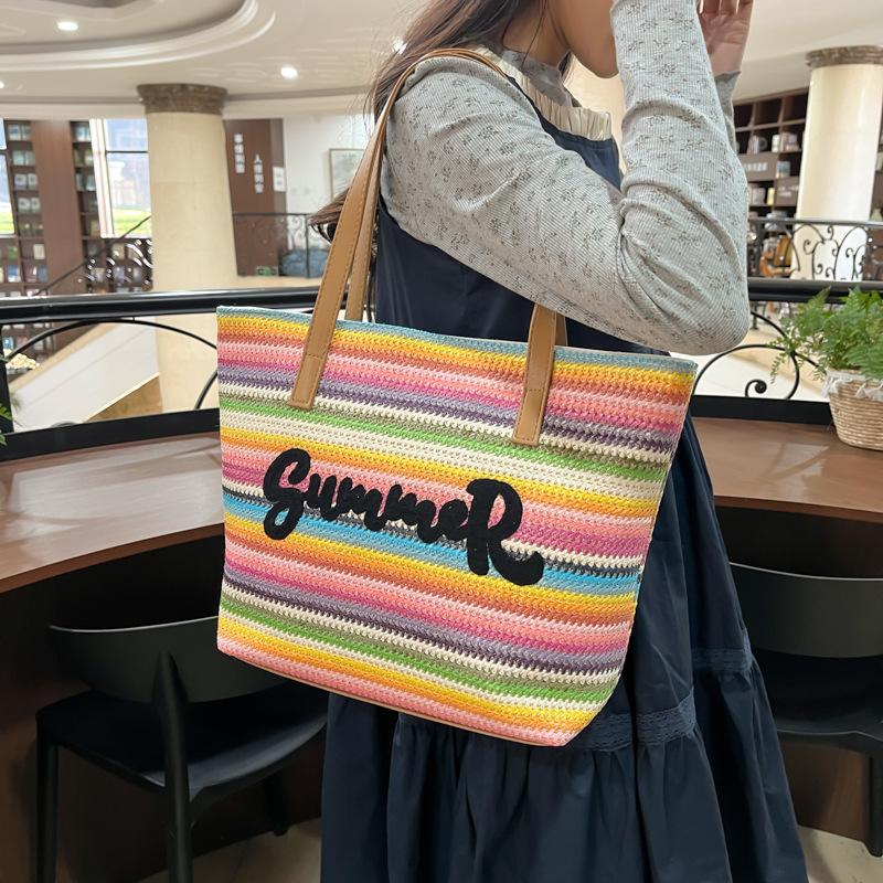 Beach Bag Tote Bag Large-capacity Single-shoulder Travel Bag