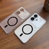 Case for iPhone 17,16 Plus,16 Anti-Fingerprint Matte Cover Big Camera Window Clear Edge Casing