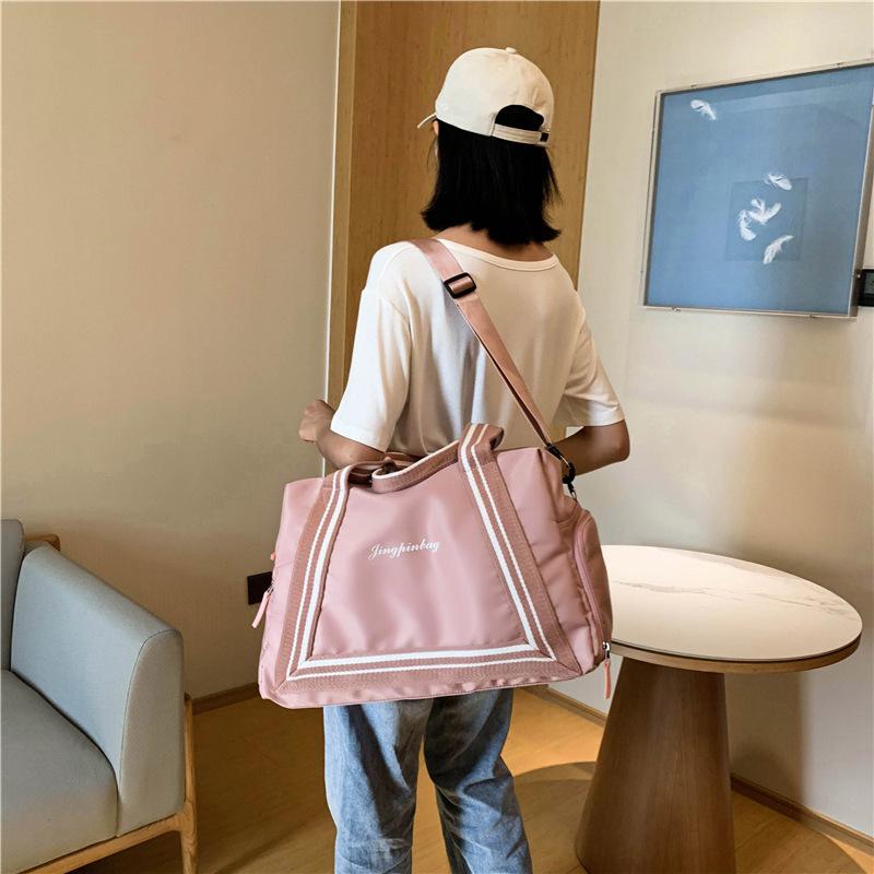 Large-capacity new travel bag, wet and dry separation fitness bag, men's and women's short-distance travel travel boarding luggage