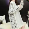Dress for Woman Autumn Winter Cotton Plus Size Loose Casual Holiday Knitted Jumper Knee-length Long-sleeved Dresses