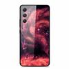Tempered Glass Cases For Samsung M35 5G Case GalaxyM35 Painted Hard Back Fundas for Samsung Galaxy M35 5G Back Cover Protection
