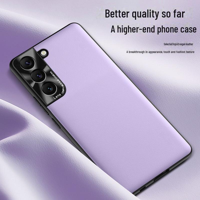 Samsung S22 Liquid Leather Anti-Fall, Anti-Fouling Protective Case