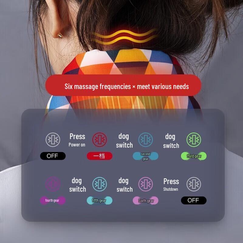 Morphy Richards MF300 Heating Neck Massager Scarf CN Plug (adapter Included)