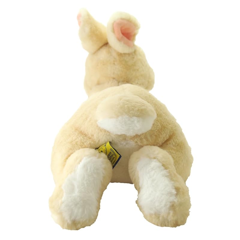 Knee Rabbit Plush Toy, Beige, Small, P-3792