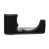 X-M5 Camera Half Case Faux Leather Half-body Protective Cover Scratch Dust Protection Camera Cover for Fujifilm X-M5