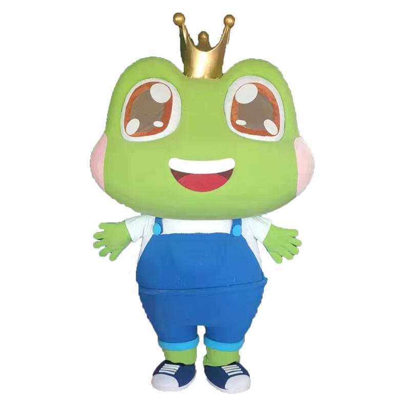 

Надувной костюм талисмана лягушки: Костюм Жабы с плюшевым головным убором для взрослых 150-162 cm