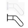 Outdoor Steps Handrails 1-3 Step Exterior Porch Stair U Shaped Wall Mount Safety Grab Bars for Elder