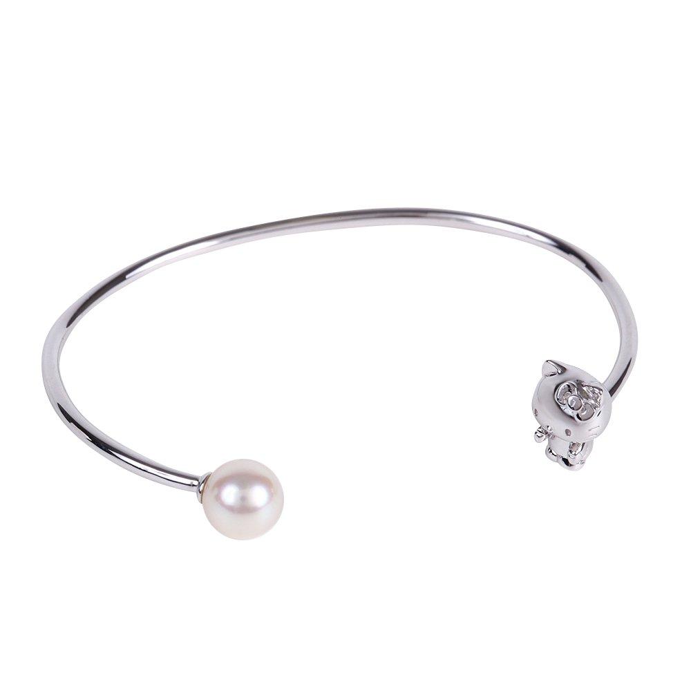 

Hello Kitty Bracelet Hello Kitty Bijou Pearl Bangle Women s [Giftwrapped]