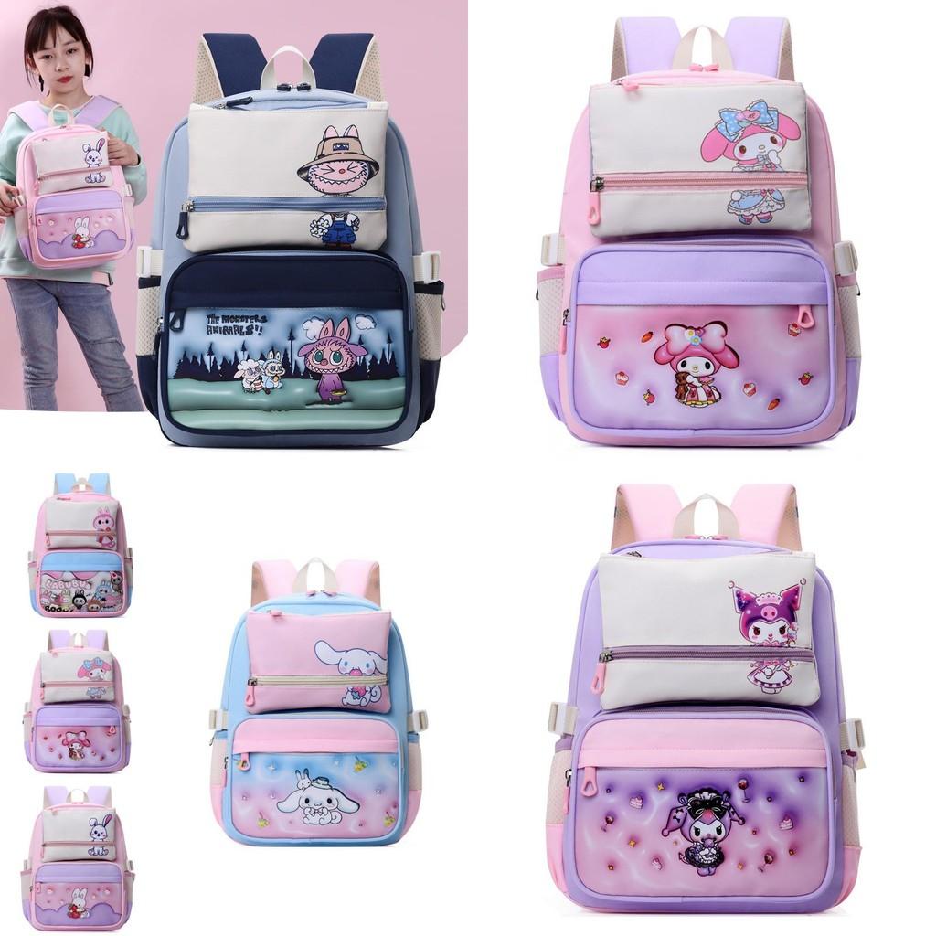 Cute And Lightweight Elementary School Backpack For Boys And Girls With Cartoon Characters