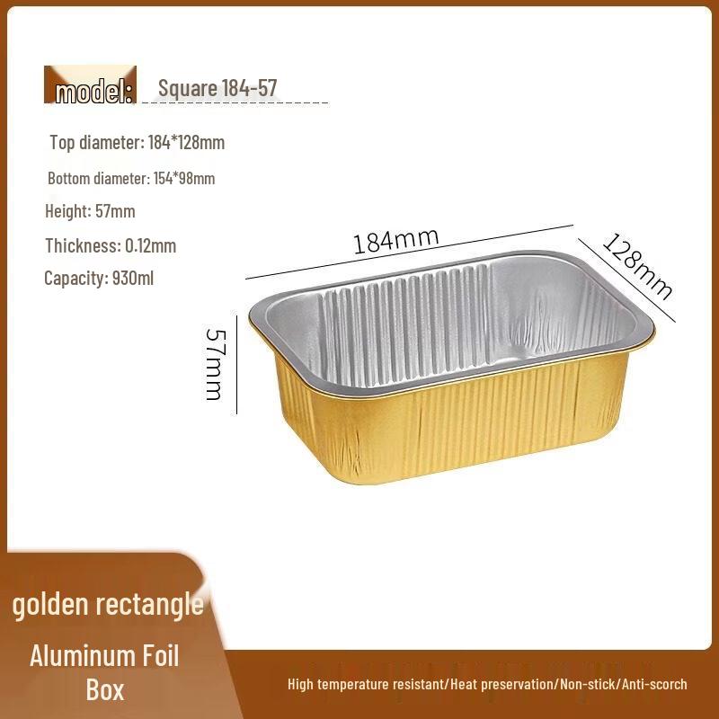 Aluminum Foil Baking Pans for Cake Rolls