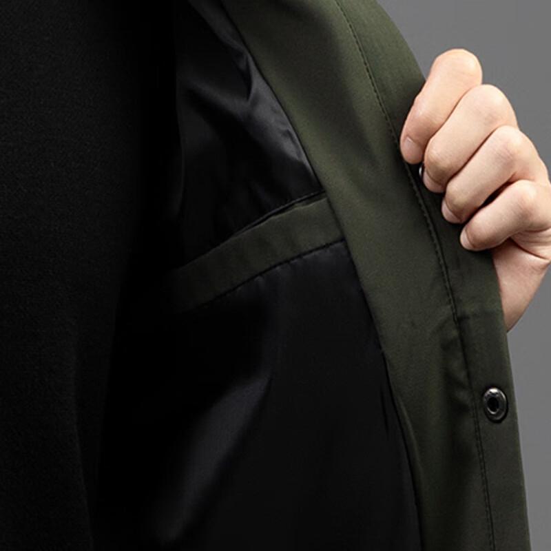 Pierre Cardin Men's Spring Autumn Stand-Collar Jacket