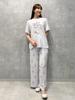 gelato pique CAT Print Long Pants PWCP252266 LAV Women's