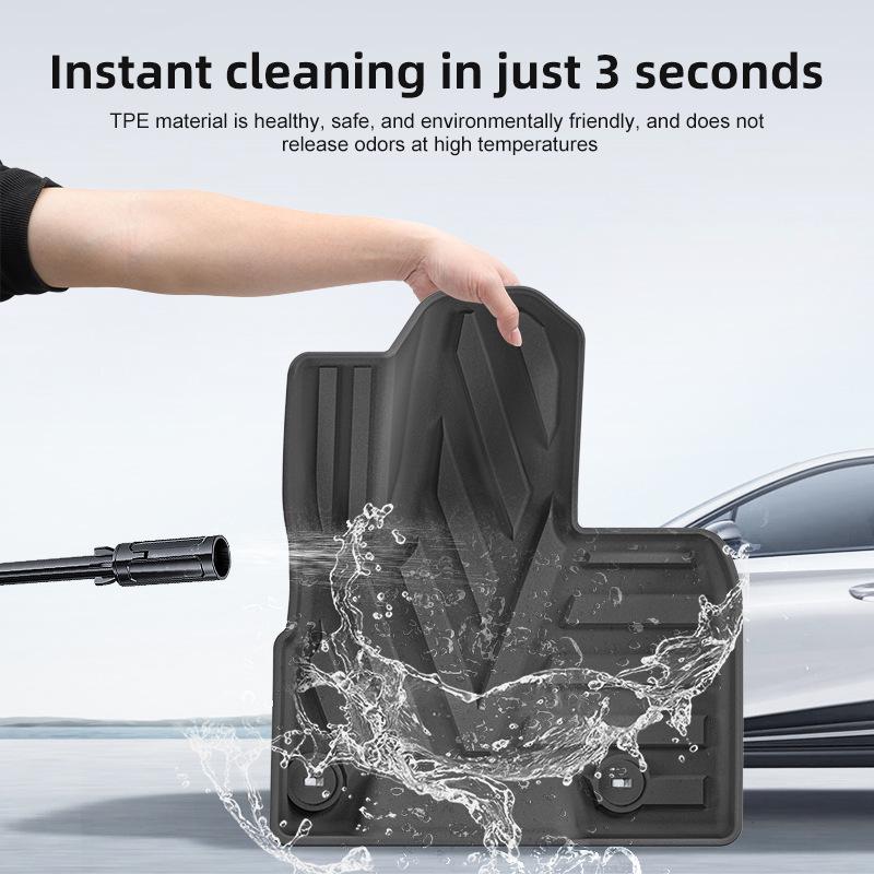 2023-2025 Kia EV5 TPE Waterproof Floor and Trunk Mats