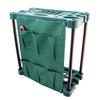 square tool rack with cloth bag – tmavě zelená