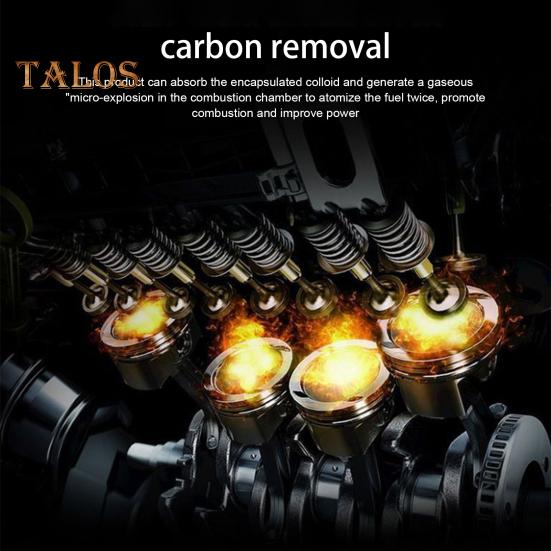 Catalytic Converter Cleaner 120ml Fuel Efficiency Enhancer Fuel And Exhaust System Cleaner Oil Additive Exhaust Pipe Carbon Removal Cleaner Auto