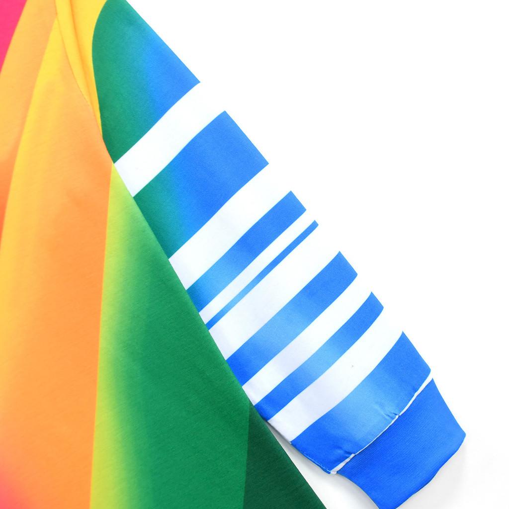 19759 Kinderen Jongens Meisjes Regenboog Roblox Bedrukt Lange Mouwen Ronde Hals T-shirt Broek Trainingsbroek Sets
