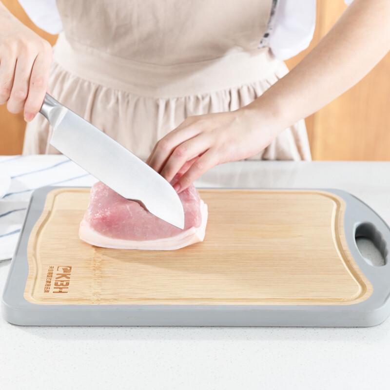 

Kambach Double-Sided Wheat PP & Bamboo Cutting Board