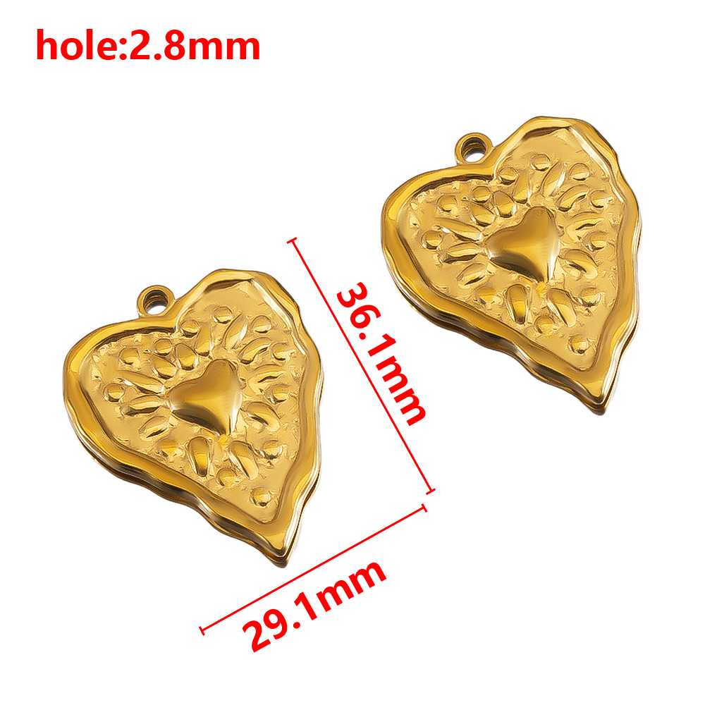 2pcs Stainless Steel Orange Enamel Retro Anklet Charm Bohemia Gold Plated Pendant Base for DIY Earring Necklace Jewelry Findings