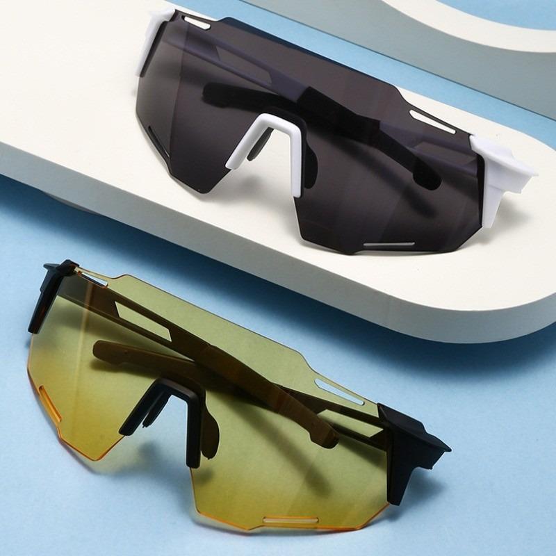 2PCS Unisex UV400 Cycling Shades for Bike Sunglasses Glasses for Motorcycle Shade Outdoors Goggles