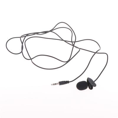 3.5 מ"מ מיני סטודיו דיבור מיקרופון מיקרופון קליפ למחשב נייד שולחני 1.5M