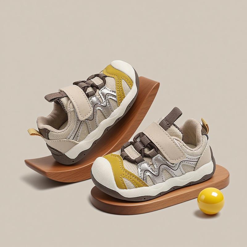 

Children s sports shoes, boys shoes, new baby shoes, spring and autumn girls shoes, functional shoes, toddler shoes 20Code/14Inner Length коричневий