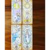 Low Scare Tarot 12*5,5 cm 78 stk Kort Legg til The Language of Flowers i hemmelighet Japansk anime-stil tegneserie-tarotkort