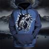 Fierce Dinosaur 3D Digital Printed Men's Personalized Trendy Hoodie Sweatshirt
