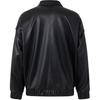 Adidas Originals FEIFEI RUAN Leather Jacket Unisex Black (Unisex) Leather Jackets IX4244