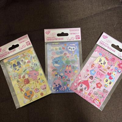 Tamagotchi Tamamori Sticker Refill Set [Authentic] 3-Piece