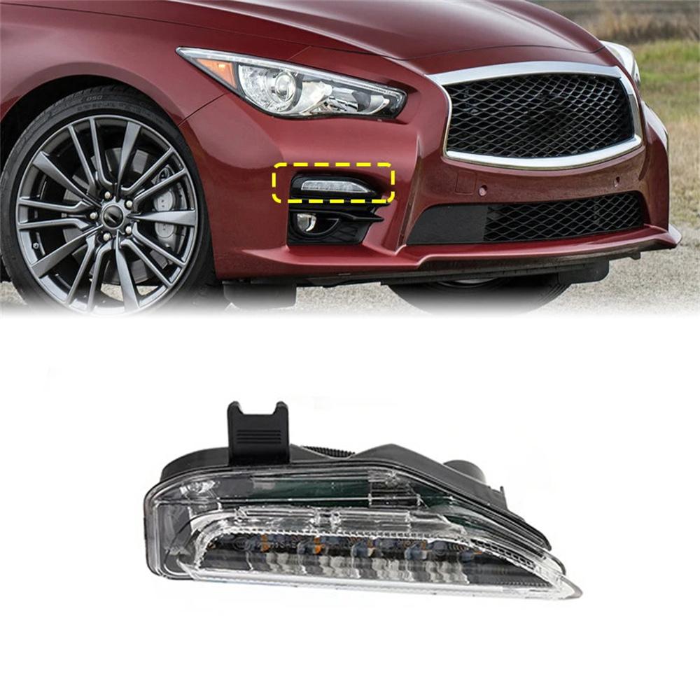 Front Turn Signal Light Right Passenger Side For Infiniti Q50 Sport 2014-19 Usa