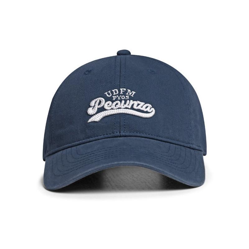 

Cotton Baseball Cap With Embroidered Letters For Casual Men And Women Navy