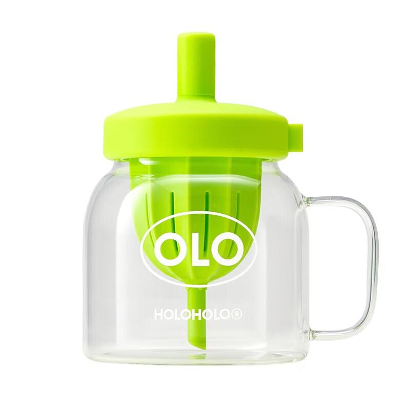 HOLOHOLO Acorn Glass Tea Infuser Mug