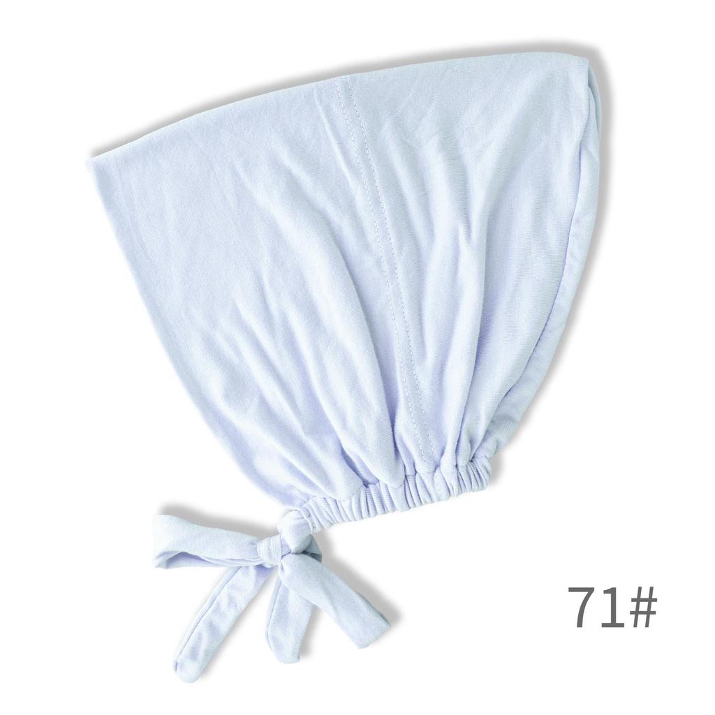 Premium Mercerized Cotton Adjustable Elastic Hair Cover Cap