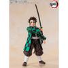Figurine - Tamashii Nations - Tanjiro Kamado S.H - 15 Cm - Peinte À La Main - Accessoires Inclus