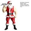 Fun Fitness Themed Gifts Strong Muscles Santa Claus Ornament, Muscle Lines And Beard Decor, 3D Printed Funny Holiday Decor Christmas Decoration,