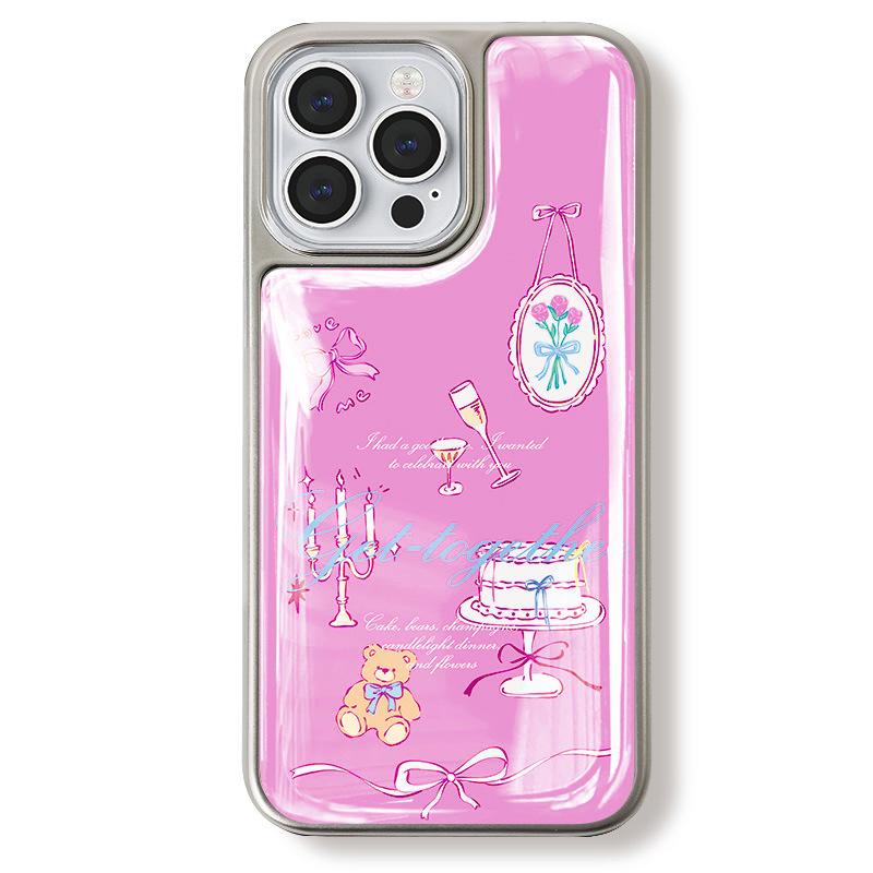 Zhitai Silver Edge Case for iPhone 15/16, Apple 14 Pro Max, and Huawei Mate60