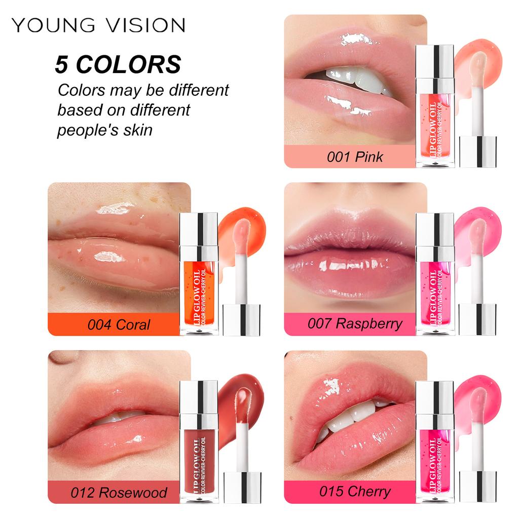 Lip Oil Available In 5 Colors Dudu Lip Gloss Water Mist Lip Lotion Hydrating Moisturizing Lip Plumping Liquid