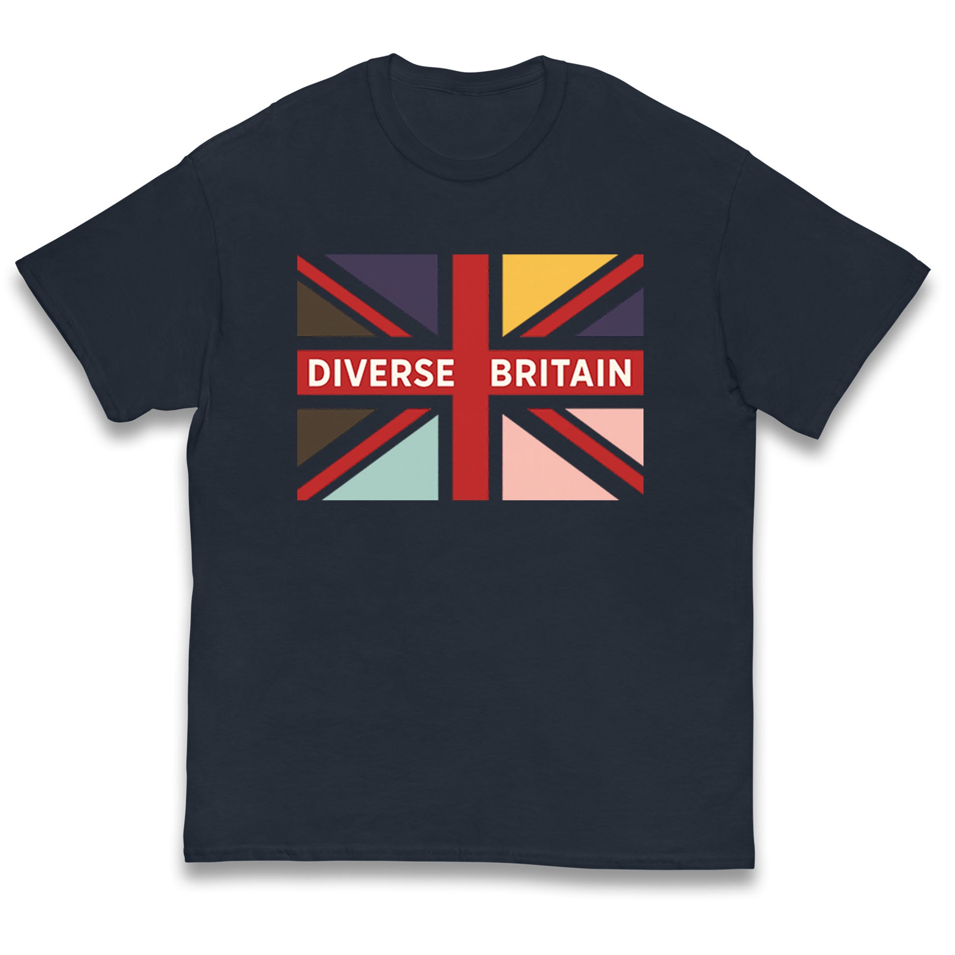 Diverse Britain Union Jack Kids T Shirt 100
