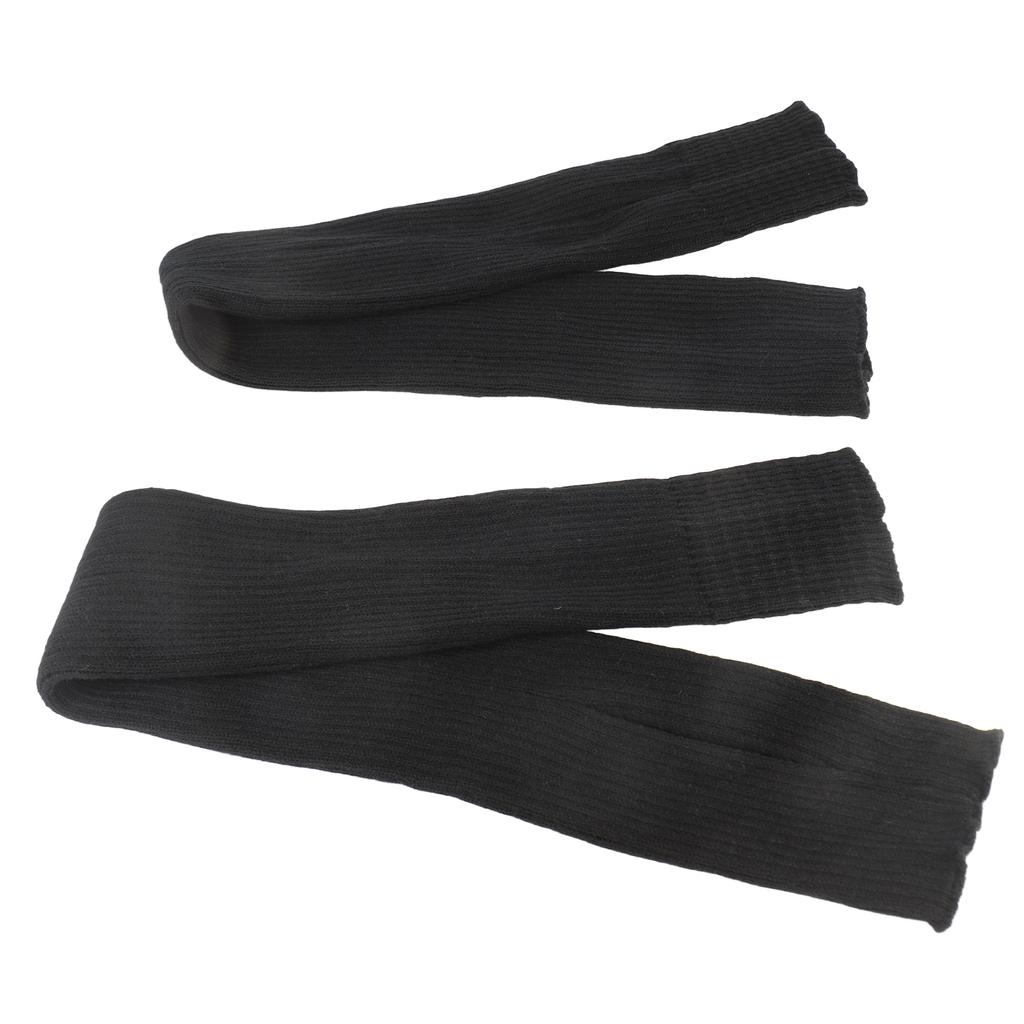 Bas de Yoga pour femmes, talon ouvert, tricot côtelé, jambières hautes pour danse de ballet, détente