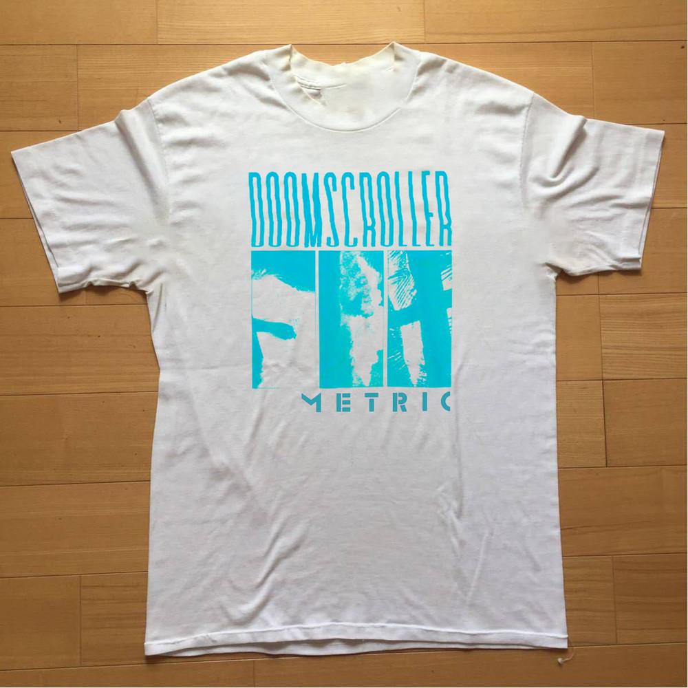 Metric band Doomscroller Album Unisex T-Shirt All Size GS304 Unisex T-Shirt S