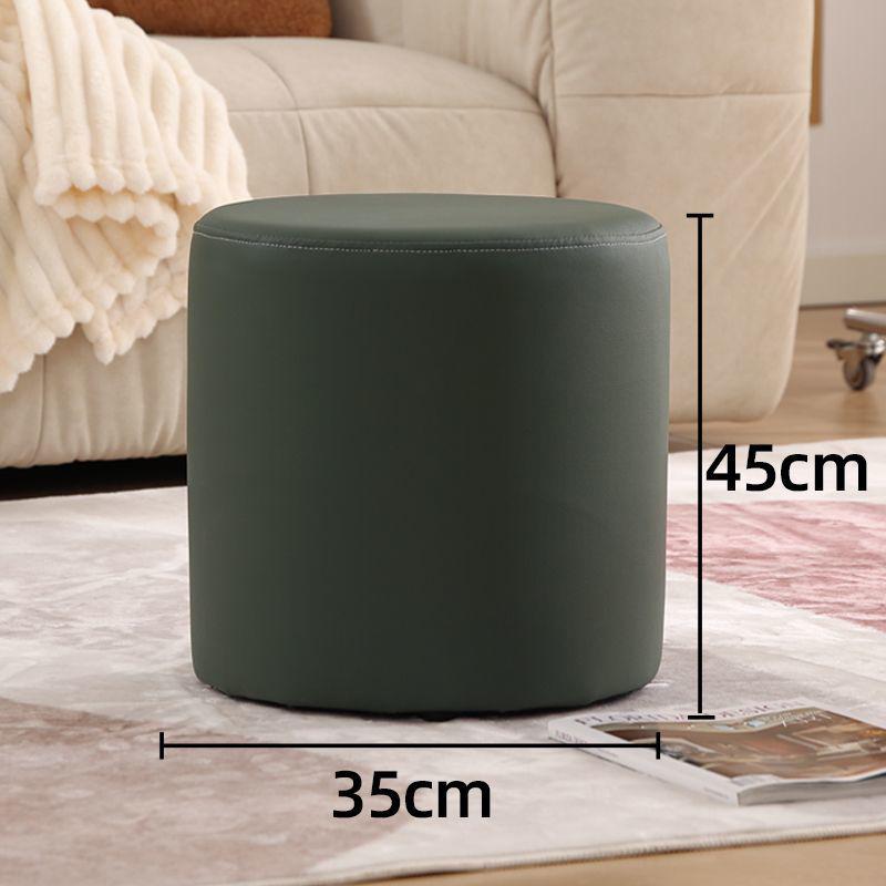 Wooden Ottomans Living Room Nordic Vanity Stool Modern Low Step Stools Office Decorative Ottoman Pouf Aesthetic Room Furnitures