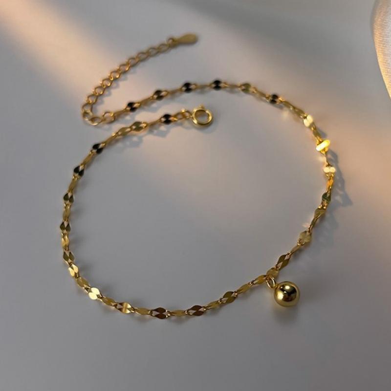 Minimalist Anklet Bracelet On The Leg Fashion Beads Girls Anklets Barefoot For Women Leg Chain Beach Foot Jewel